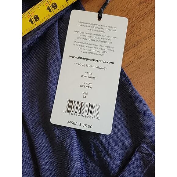 90 Degree By Reflex long sleeve open cardigan size 3x Active - Picture 9 of 9